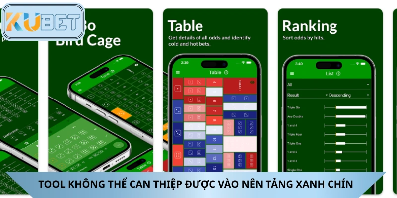 Tool hack tài xỉu không thể can thiệp vào nền tảng uy tín